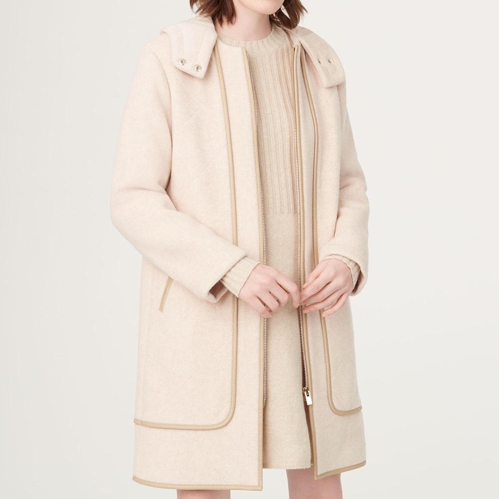 NEW Club Monaco Leanor Coat, XS